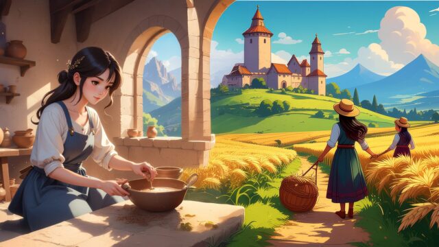 父親と二人の娘