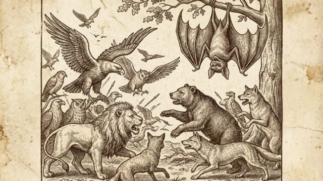 八方美人が嫌われる理由｜イソップ童話「卑怯なコウモリ」に学ぶ、40代からの信頼回復術