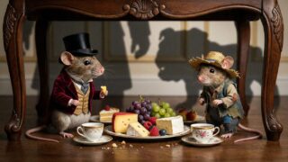 【イソップ童話】「町のネズミと田舎のネズミ」に学ぶ幸福論｜年収と幸福度が比例しない理由と、本当の豊かさの見つけ方