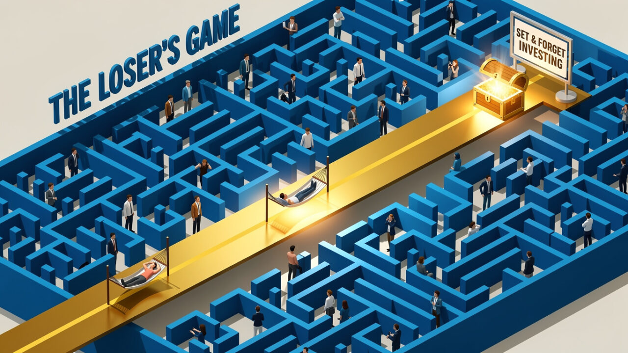 仕事ができる人ほど投資で負ける?40代・50代が『敗者のゲーム』から学ぶ「何もしない」戦略