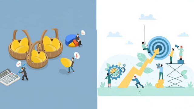 「たった10銘柄で7割」集中投資vs分散投資｜40代・50代が選ぶべき投資戦略完全ガイド