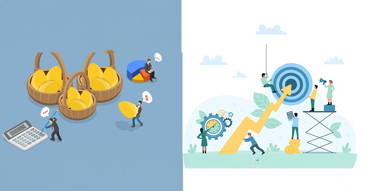 「たった10銘柄で7割」集中投資vs分散投資｜40代・50代が選ぶべき投資戦略完全ガイド