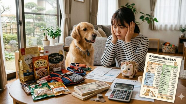 一人暮らしで犬を飼う前に知るべき「お金のリアル」——月々の費用・年間予備費・ペット保険まで日本の相場で完全シミュレーションガイド