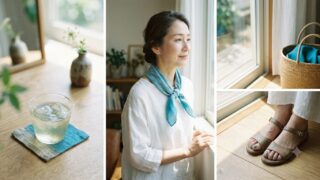 「夏の黒」にさようなら。40代からのおしゃれを軽やかにする『新橋色』の魔法