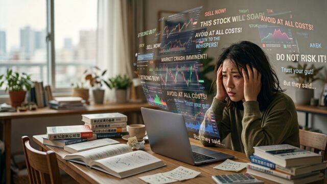 40代で投資に挫折する最大の原因とは?「他人の情報」に惑わされない5つの対策